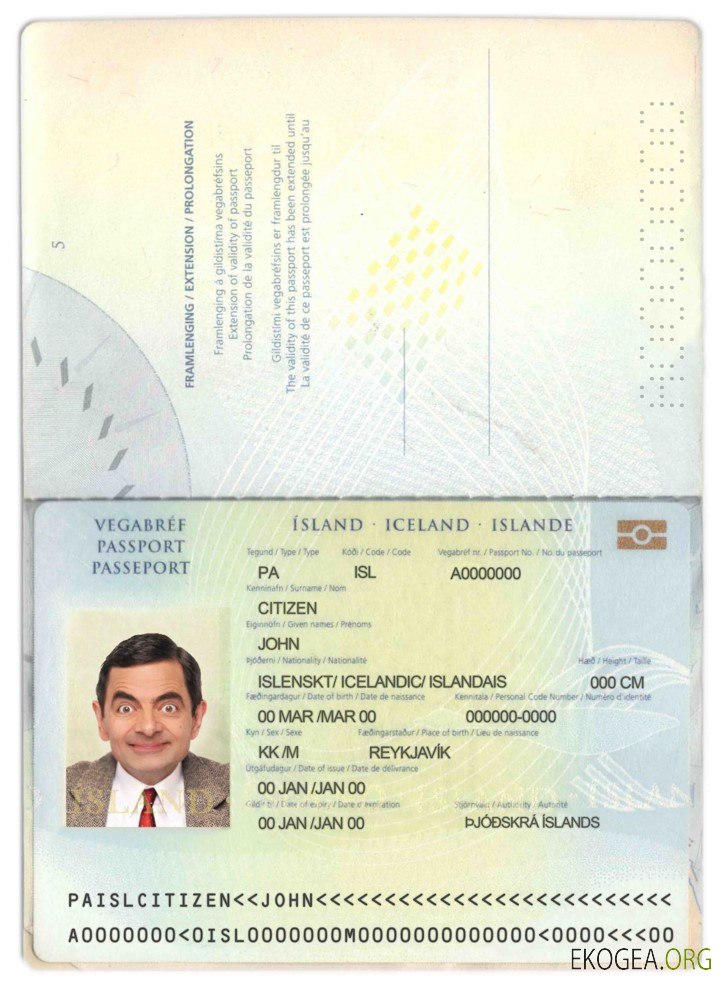 Passeport islandais